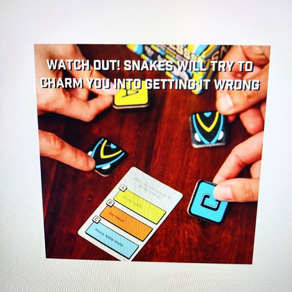 Snakesss by Big Potato Games Party Trivia Game Brand New Card Game - Picture 8 of 9